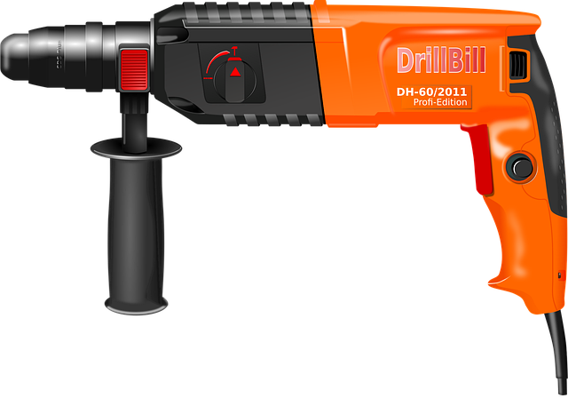 다양한 종류의 드릴 비트들이 용도별로 정리된 모습