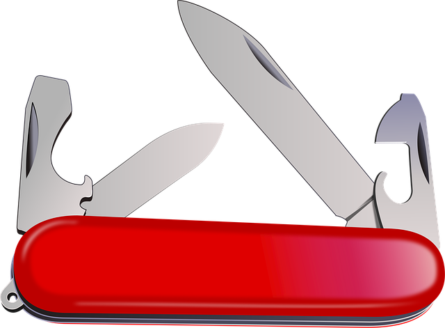 다양한 공구가 가득 찬 휴대용 공구 가방